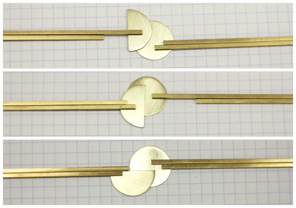 Bracelet Kandinsky Géométrique - les étapes de sa fabrication sont à découvrir sur www.apprendre-la-bijouterie.com