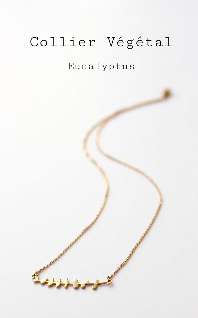 Collier Eucalyptus - Retrouvez les étapes de sa fabrication sur www.apprendre-la-bijouterie.com
