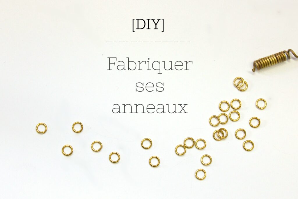 DIY - Fabriquer ses anneaux avec la technique de la cannetille - Techniques et astuces à retrouver sur www.apprendre-la-bijouterie.com