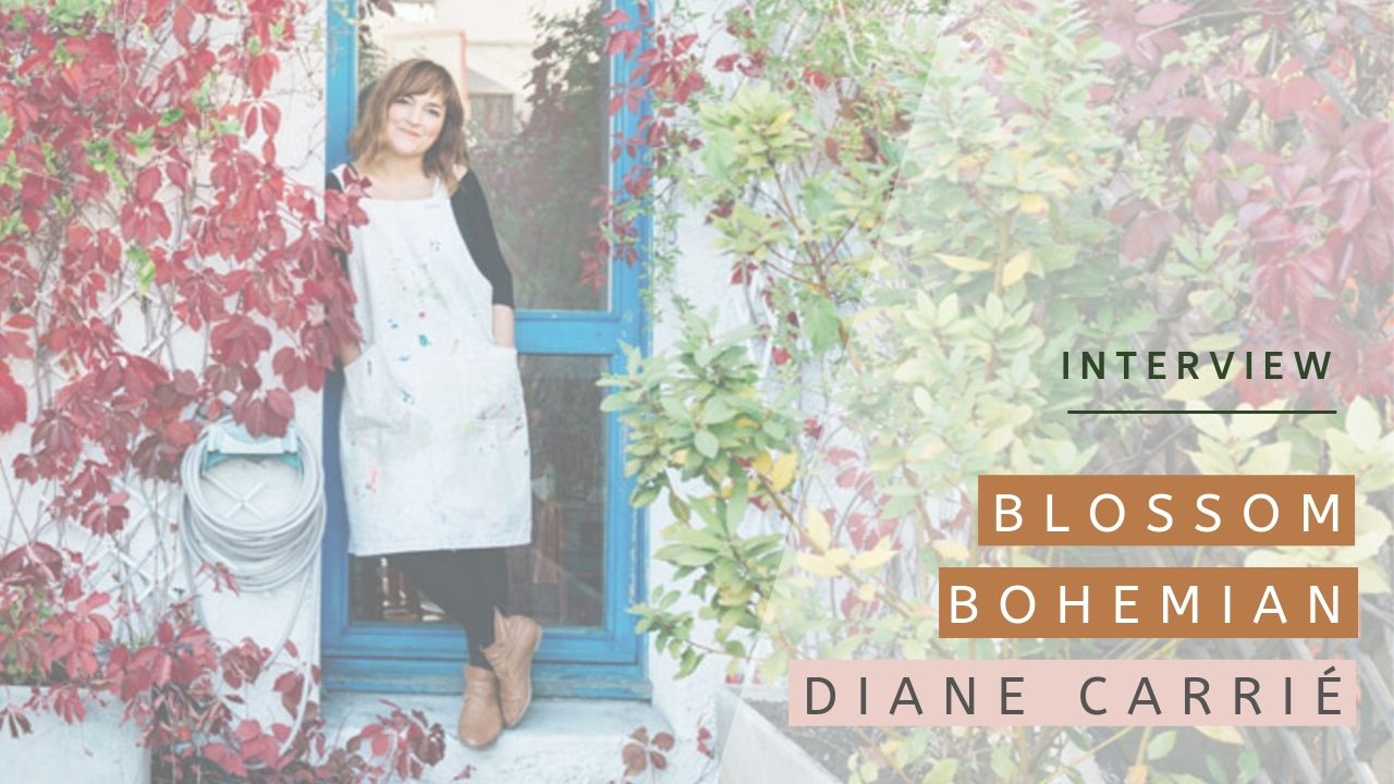 Interview de Diane, alias Blossom Bohemian, créatrice de bijoux a Paris