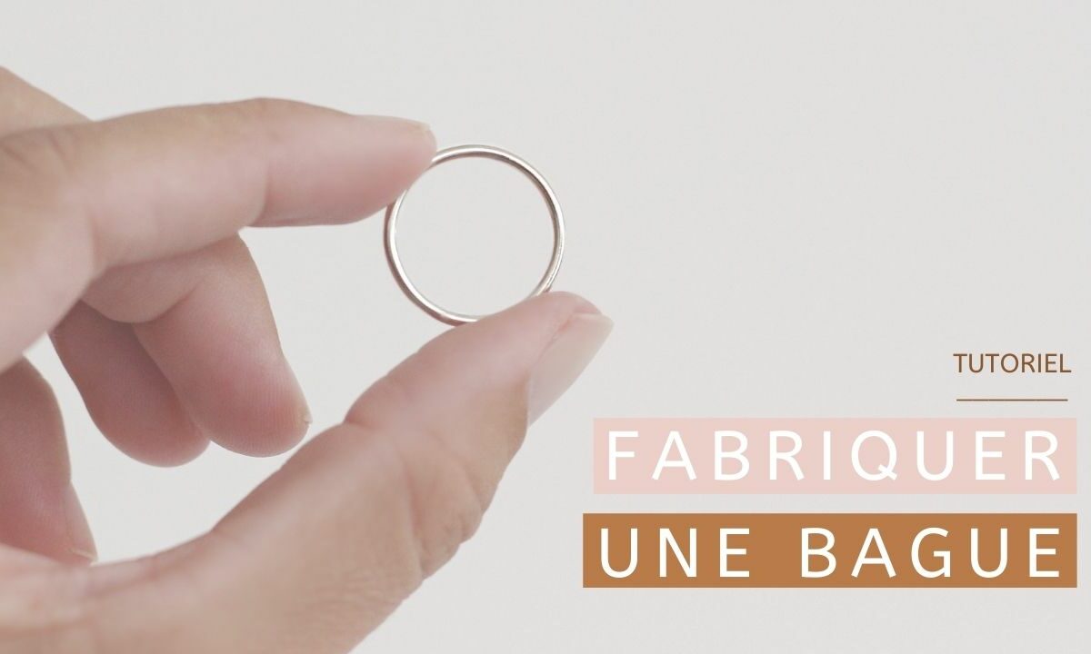 Fabriquer une bague simple en argent