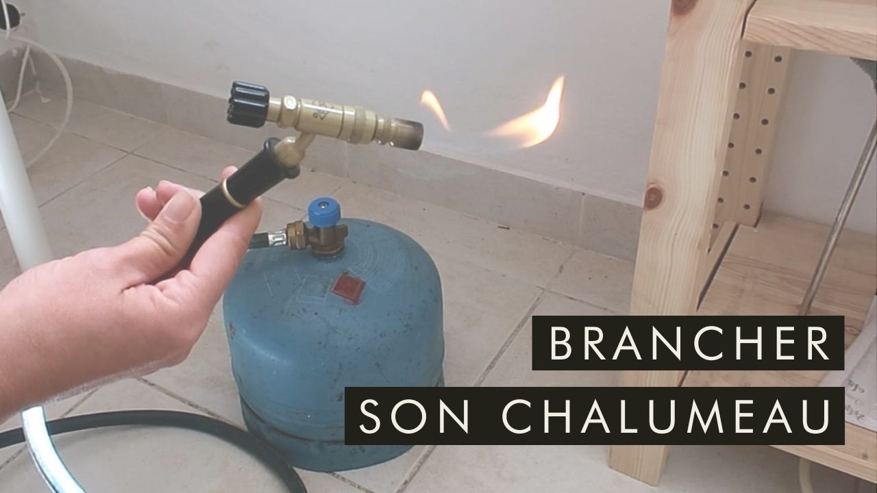 Brancher son chalumeau (Orca) sur une bouteille de gaz - Apprendre